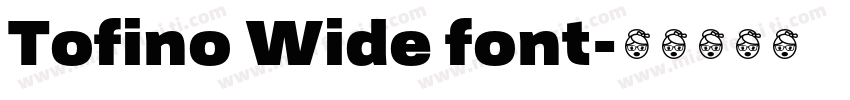 Tofino Wide font字体转换